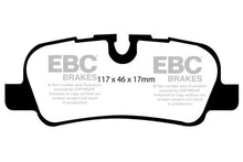 Load image into Gallery viewer, EBC Yellowstuff Rear Brake Pads for Land Rover LR3 and LR4 (Part No. EBCDP41542R)