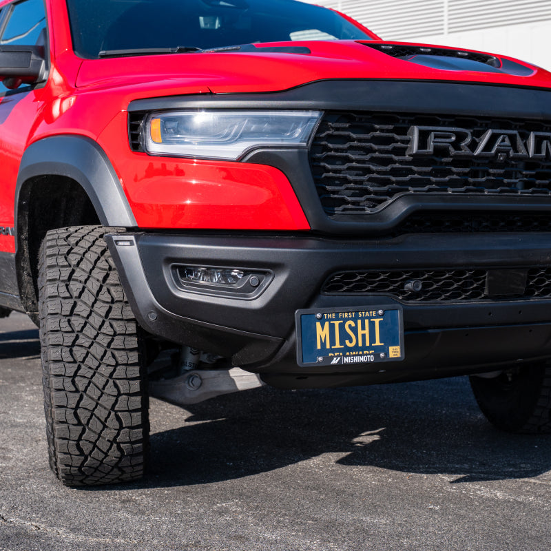 Mishimoto License Plate Relocation Kit for 2025+ Ram 1500, MMLP-RAM-25