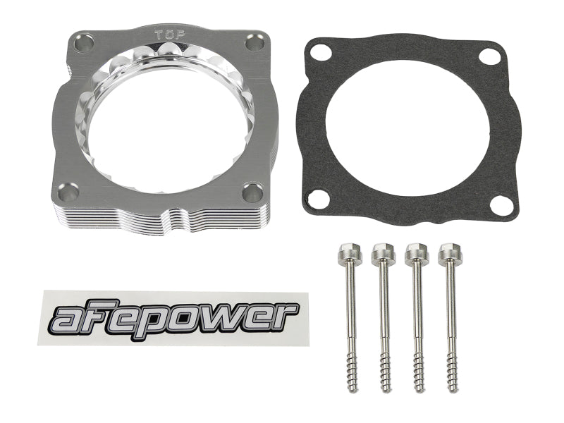 aFe Silver Bullet Throttle Body Spacer Kit for BMW 335i (F30, E90/92/93) 3.0L Turbo - Part Number AFE46-31007