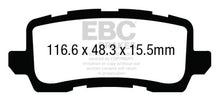 Load image into Gallery viewer, EBC Redstuff Ceramic Rear Brake Pads for Acura RLX and TLX * Low Dust, High Performance