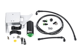 Radium Engineering 2015+ Ford Mustang Fuel Filter Kit with Stainless Filter and 6AN PTFE Hoses