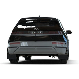 Rally Armor 2025 Hyundai Ioniq 5 PE Black UR Mud Flap with Metallic Black Logo
