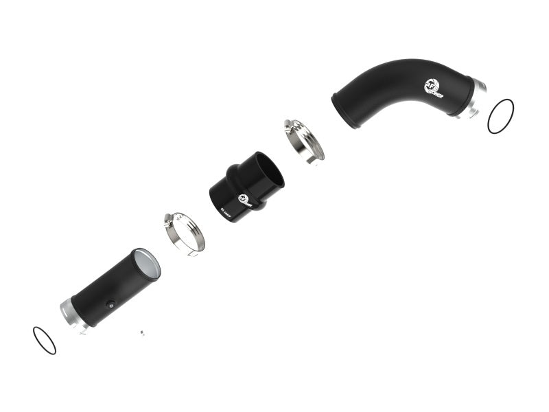 aFe BladeRunner 2.5 Inch Aluminum Hot Charge Pipe for 2024 Toyota Tacoma 2.4L Turbo