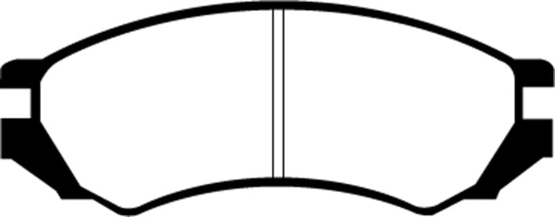 EBC Yellowstuff Front Brake Pads for Nissan Sentra and Saturn SC - High-Performance Street and Track Use