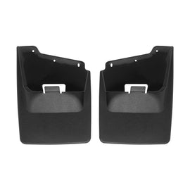 WeatherTech DigitalFit No-Drill MudFlaps for 2020-2021 GMC Sierra 2500HD & 3500HD * Black