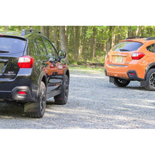 Load image into Gallery viewer, Rally Armor UR Series Black and Grey Mud Flaps for Subaru XV Crosstrek (2013-2015)