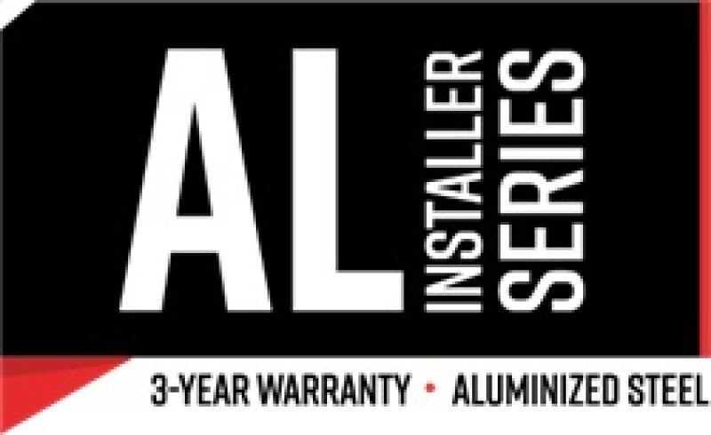 MBRP Armor Lite Series 17+ Chevrolet Colorado and GMC Canyon 3-inch Cat Back Exhaust System with Single Side Exit and 4-inch Tip