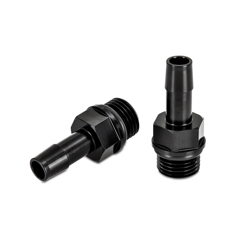 Mishimoto M16x1.5 to 3/8-Inch Aluminum Hose Barb Fittings – Pack of 2
