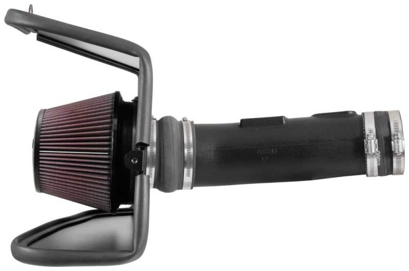 K&N Engineering 63-6019 High-Flow Cold Air Intake System for 2017-2018 Nissan Titan V8-5.6L F/I