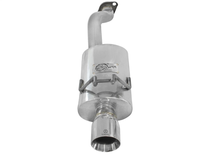 aFe Takeda 2.5-inch Stainless Steel Axle-Back Exhaust System for 2006-2011 Honda Civic