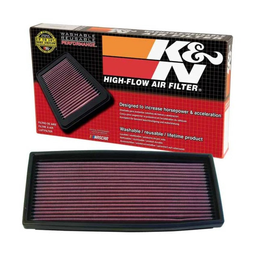 K&N Engineering High-Flow Reusable Air Filter Part #knn33-2023 for 1991-1994 Volkswagen Jetta and 1989-1994 Ford F-150
