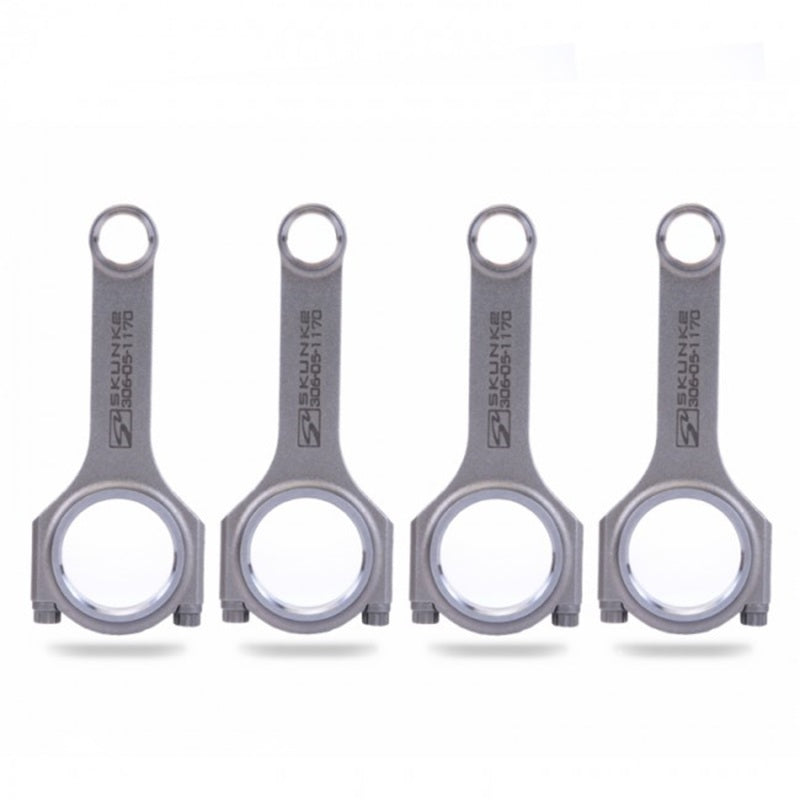 Skunk2 Alpha Series Honda H22A Connecting Rods - Forged 4340 Chromoly Steel, Rated to 900 HP