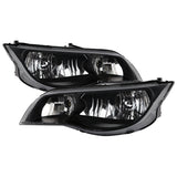 SPYDER xTune Saturn ION Coupe 2003-2007 OEM Style Headlights - Black HD-JH-SAION-2D-BK