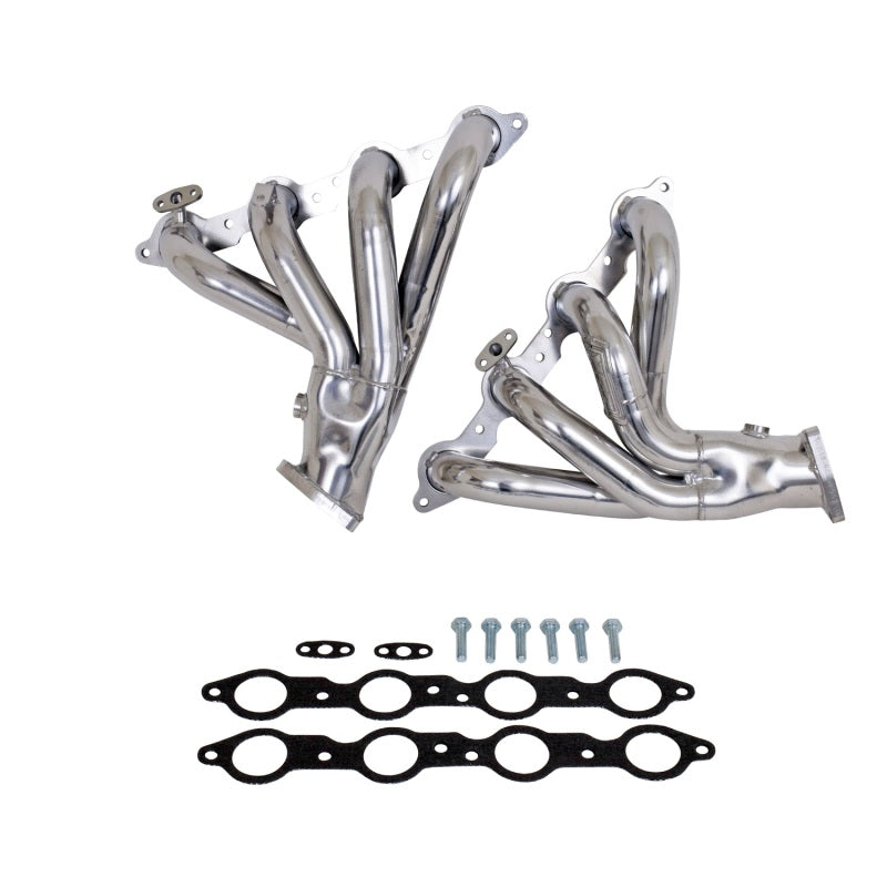 BBK 97-99 Chevrolet Corvette C5 LS1 Shorty Tuned Length Exhaust Headers - 1-3/4 Inch Silver Ceramic Coated