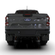 Load image into Gallery viewer, Rally Armor 23-25 Ford Ranger Raptor Black UR Mud Flap with Blue Logo