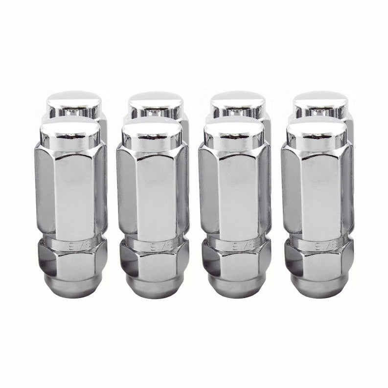 McGard Chrome Cone Seat Lug Nut Set (9/16-18 Thread) – 8 Pack for GMC V2500 Suburban