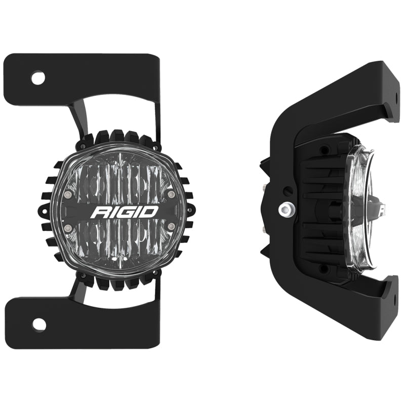 Rigid Industries 360-Series 4-Inch LED Fog Light Mount Kit for Toyota Tundra, 4Runner, and Tacoma (Part Number: rig36364)