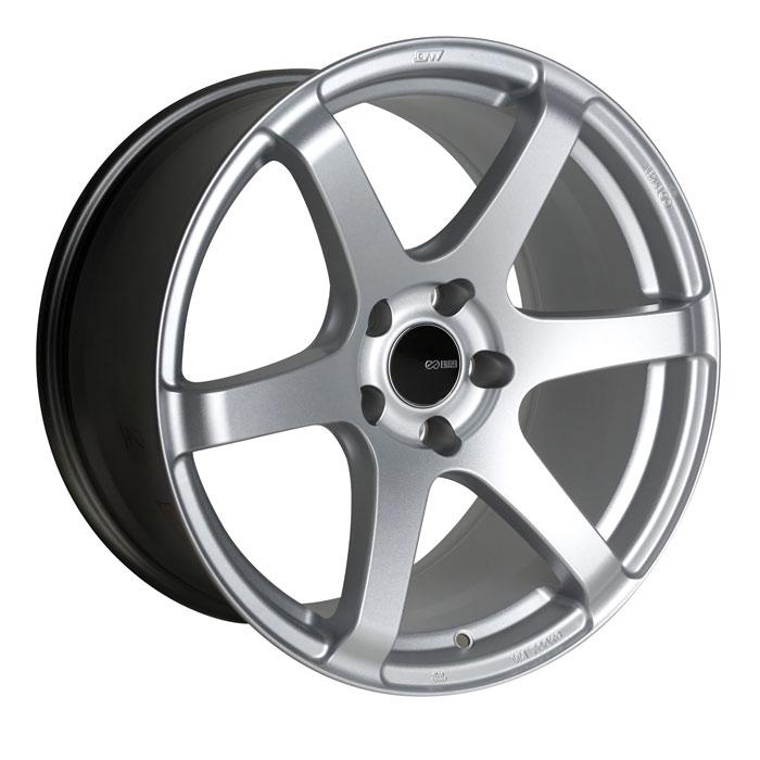 Enkei T6S 18x8.5 Matte Black Wheel with 35mm Offset, 5x114.3 Bolt Pattern - Part Number enk485-885-6535BK