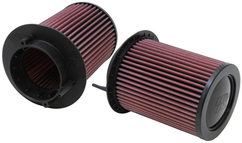 K&N Replacement Air Filter for 2008-2014 Audi R8 4.2L V8 and 2013-2014 Porsche Boxster and Cayman Models
