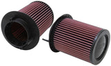 K&N Replacement Air Filter for 2008-2014 Audi R8 4.2L V8 and 2013-2014 Porsche Boxster and Cayman Models