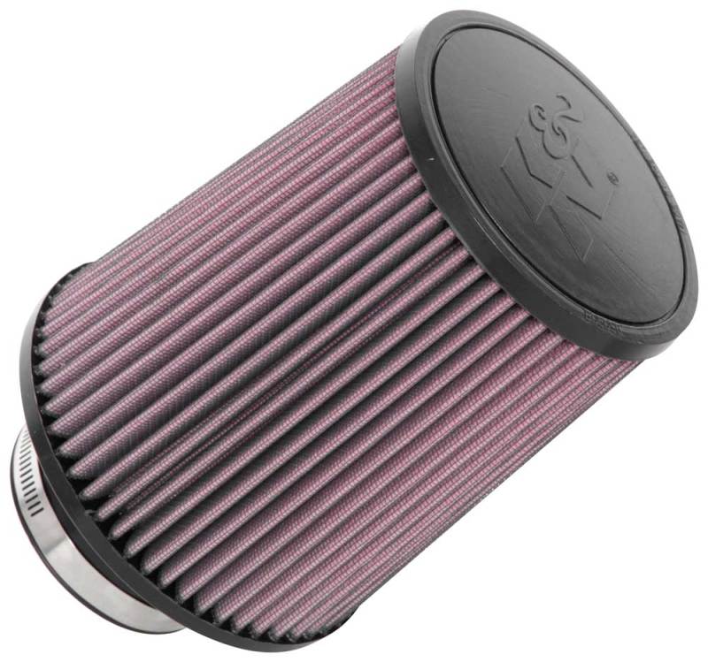 K&N Engineering Universal Clamp-On Air Filter (Part #RU-5100) * 3-1/8 inch Flange, 6 inch Body, 5 inch Top, 7 inch Height