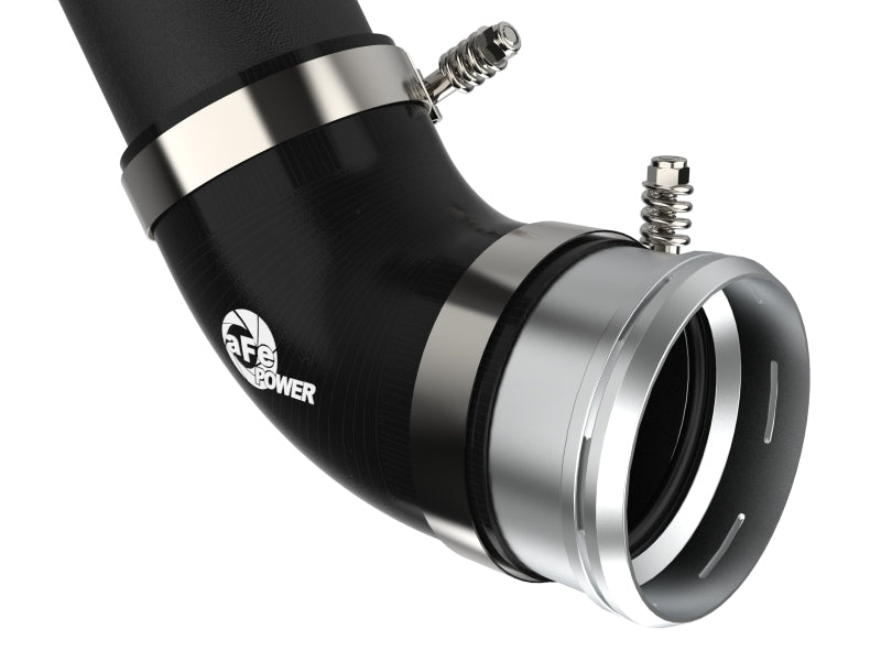 aFe BladeRunner 21-22 Ford F-150 Ecoboost V6-3.5L Aluminum Hot and Cold Charge Pipe Kit in Black