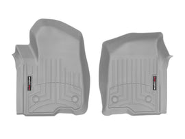 WeatherTech DigitalFit Front FloorLiner for 2019 Chevrolet Silverado 1500 Crew Cab - Gray