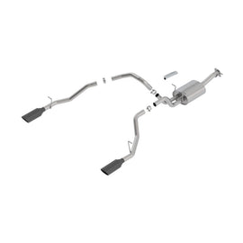 Borla 2019-2024 Ram 1500 5.7L V8 ATAK SS Catback Exhaust System with Black Chrome Tips - Part #BOR140753BC
