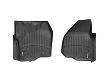 Load image into Gallery viewer, WeatherTech DigitalFit Front FloorLiner for Ford F-250/F-350 Super Duty (2011-2013) - Black