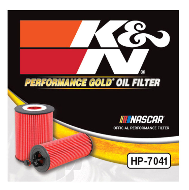 K&N Engineering KNNHP-7041 Performance Oil Filter for Fiat 500 and Jeep Renegade