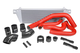 Perrin Performance Front Mount Intercooler Kit for 2022-2025 Subaru WRX with Red Tubes and Silver Core
