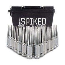 Load image into Gallery viewer, Mishimoto Steel Spiked Lug Nuts M14 x 1.5 – Chrome, 32-Piece Set