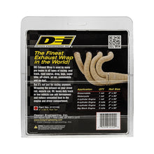 Load image into Gallery viewer, DEI Exhaust Wrap 2in x 50ft Tan with Stainless Steel Locking Ties for Improved Performance and Heat Management