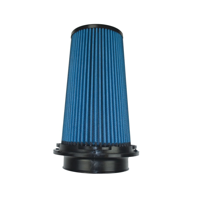 Injen NanoWeb Dry Air Filter Part No. X-1110-BB – 4-inch Flange with Twist Lock Base for Enhanced Engine Protection and Performance