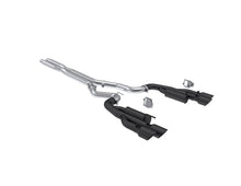 Load image into Gallery viewer, MBRP Armor BLK Series 3-inch Cat-Back Exhaust System for 2024-2026 Ford Mustang with Dual Split Rear and Black Tips