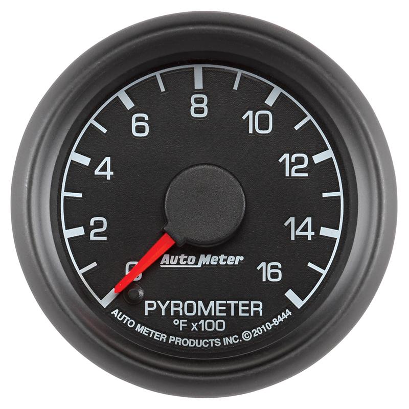 AutoMeter Factory Match Ford 52.4mm Full Sweep Electronic EGT Pyrometer Gauge Part #ATM8444