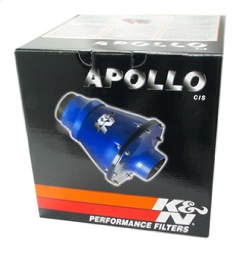 K&N Engineering Apollo RC-5052AB Universal Cold Air Intake System with 70mm Flange