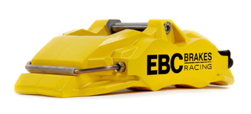 EBC Racing Apollo-6 Yellow Front Right Brake Caliper for 2017-2022 Honda Civic Type R (FK8), BC6103YEL-R
