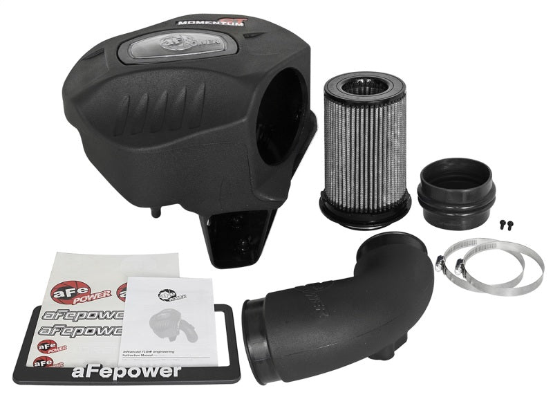 aFe POWER Momentum GT Pro Dry S Cold Air Intake System for BMW 340i and 440i (2016-2017) with Carbon Fiber Trim