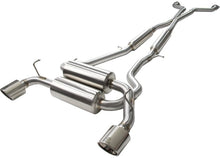 Load image into Gallery viewer, aFe Takeda 2-1/2 Inch 304 Stainless Steel Cat-Back Exhaust System with Polished Tips for Infiniti G37 and Q60