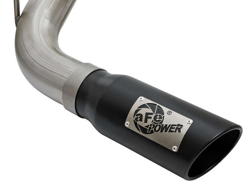 aFe MACH Force-Xp 2.5-inch Cat-Back Exhaust System with Black Tip for Nissan Titan 2016-2024