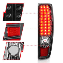 Load image into Gallery viewer, ANZO 04-10 Chevy Colorado &amp; GMC Canyon LED Tail Light Assembly with Clear Lens and Black Housing