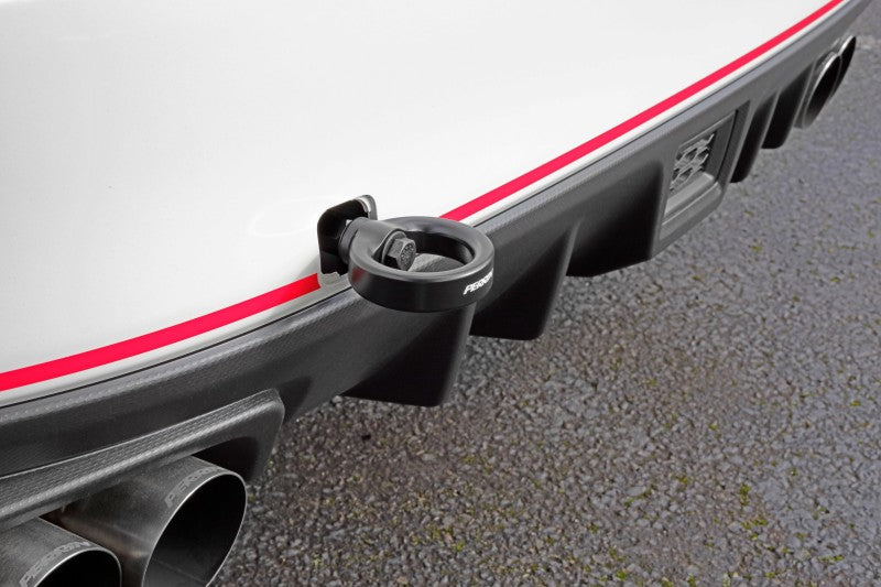 Perrin Performance Rear Tow Hook Kit for 2015-2021 Subaru WRX/STI - Black