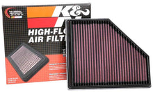 Load image into Gallery viewer, K&amp;N Engineering 33-3136 High-Flow Drop-In Air Filter for BMW 330i, Z4, Toyota GR Supra with 2.0L Turbo Engine