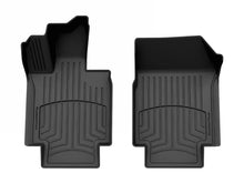 Load image into Gallery viewer, WeatherTech FloorLiner HP Front Floor Mats for 2024-2025 Tesla Cybertruck, Black, Part Number wet4417871IM