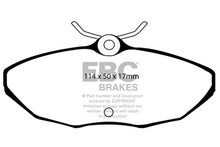 Load image into Gallery viewer, EBC DP31221C Redstuff Ceramic Rear Brake Pads for 2001-2004 Lincoln LS and 2000-2002 Jaguar S-Type