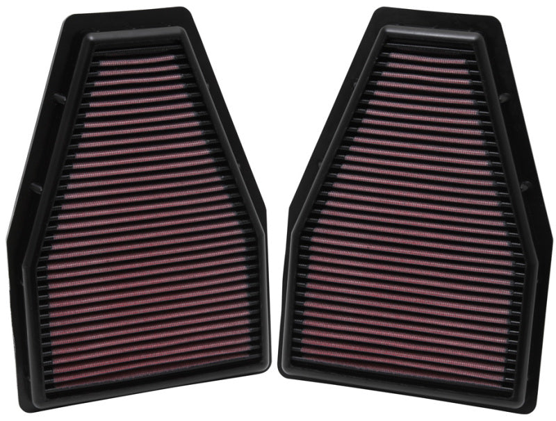 K&N Engineering Replacement Air Filter for 2013-2015 Porsche 911 3.4L-3.8L - Part KN-33-2484