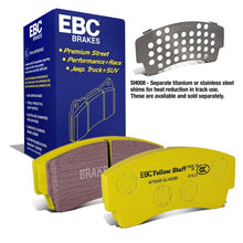 Load image into Gallery viewer, EBC Yellowstuff Rear Brake Pads DP4008R for 1999-2002 Noble M12 2.6 Twin Turbo