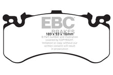 Load image into Gallery viewer, EBC Yellowstuff Brake Pads for Audi A8 Quattro * High-Performance Street and Track Use Part Number ebcDP42158R