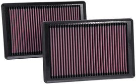 K&N Replacement Air Filter for 2011-2013 Jaguar XK/XKR 5.0L V8 by K&N Engineering Part Number KNn33-2445